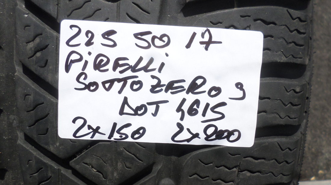 Jante Audi A4 B9 225 50 17 Iarna Pirellisottozero S3 DOT (4615)