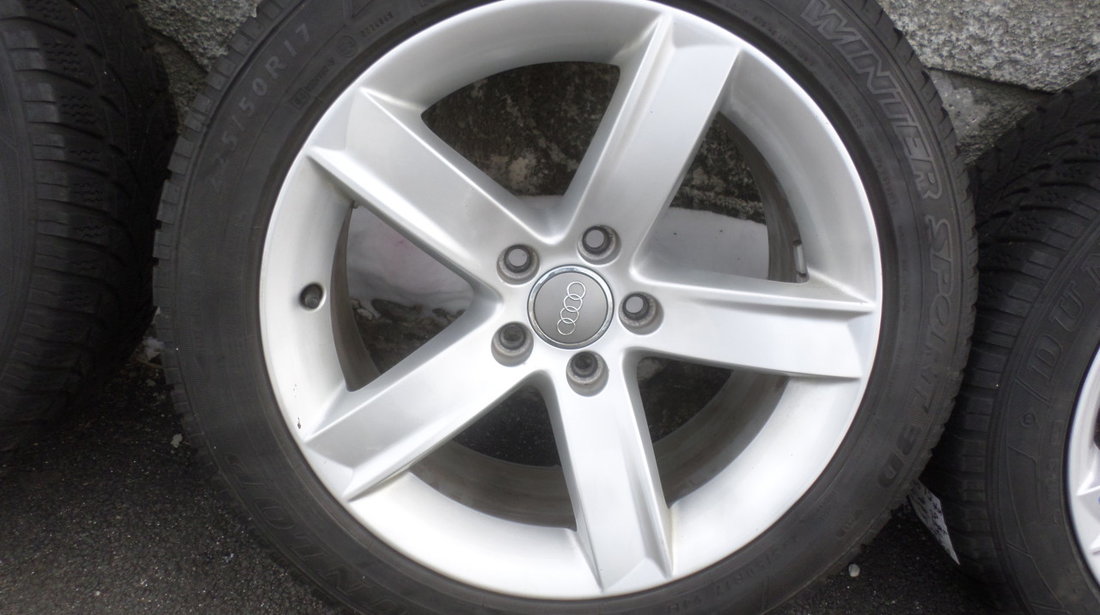 Jante Audi A5 S-Line (Concave )   225 50 17 iarna  Dunlop