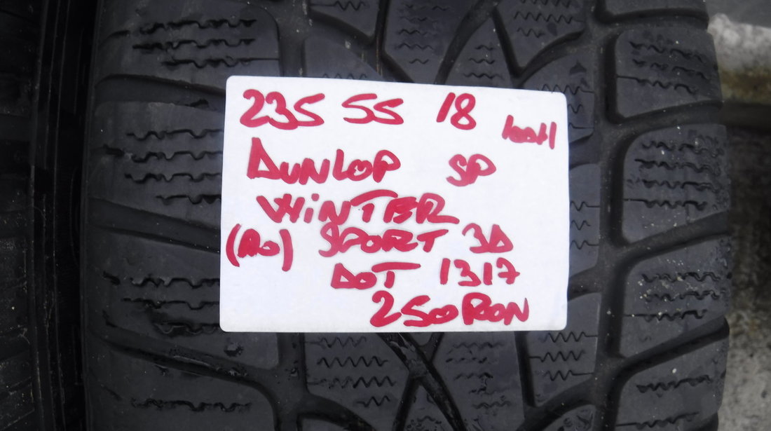 Jante Audi A6 4G C7 Allroad 235 55 18 iarna Dunlop SpWinter Sport 3D