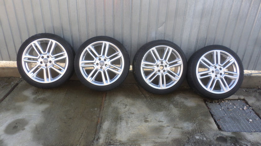 Jante audi A6 4G C7 S6 RS6 A5 A7 A8 cu anvelope iarna 245 40 20 +Senzori