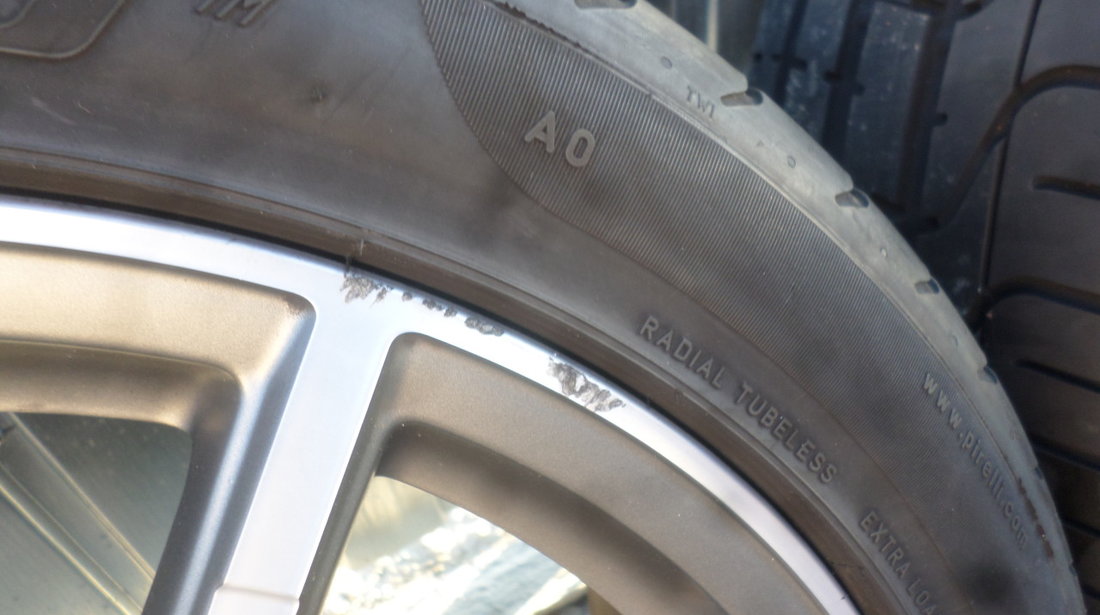 Jante audi A6 4G C7 S6 RS6 A7 Bicolor 255 40 19 vara  Pirelli