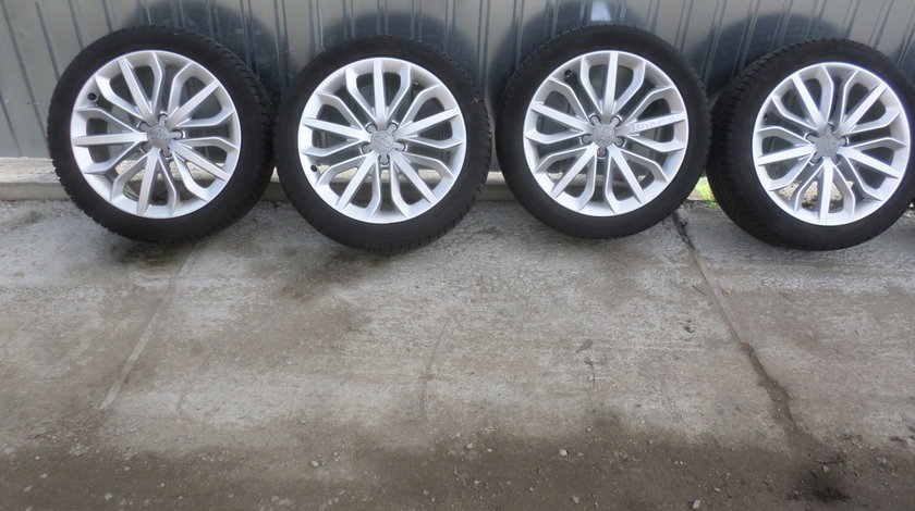 Jante audi A6 4G C7 S6 RS6 A7 cu anvelope iarna 235 45 19 Continental