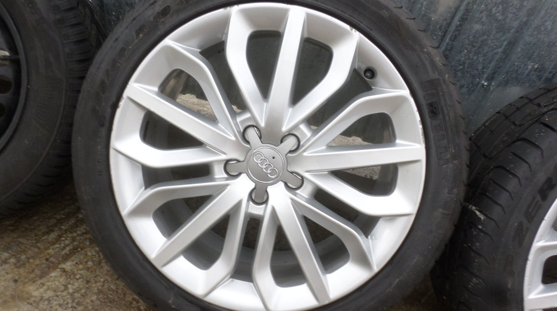 Jante audi A6 4G C7 S6 RS6 A7 cu anvelope vara  255 40 19 Pirelli