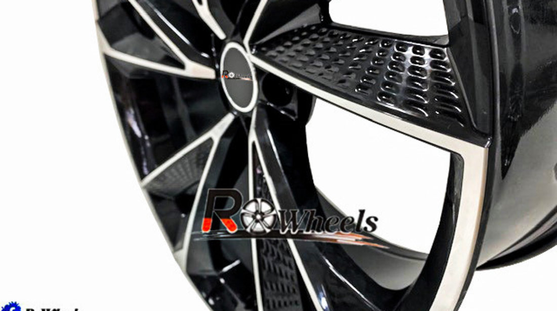 Jante AUDI A6 A7 A8 Q3 Q5 Q7 Q8 22 R22 Black Machined Face