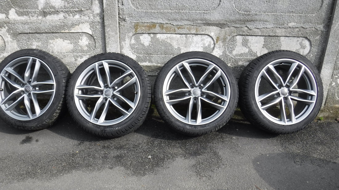 Jante audi A6 RS6  Bicolor cu anvelope 255 40 20 Iarna Dunlop