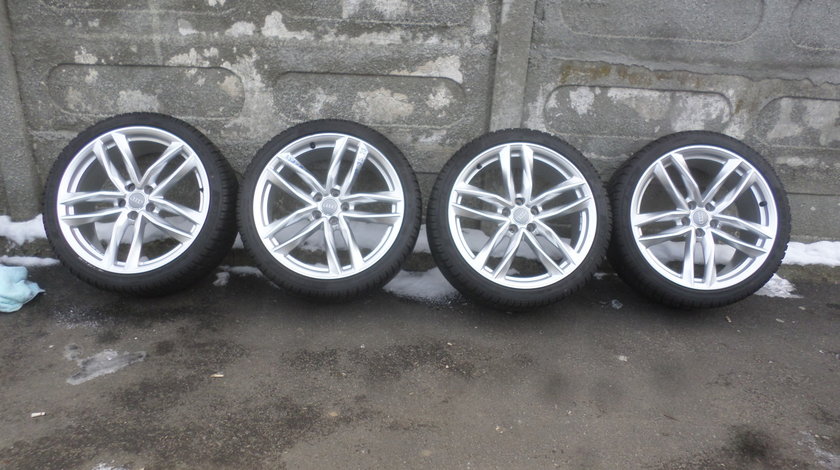 Jante audi A6 RS6 cu anvelope 255 35 20 Iarna Dunlop