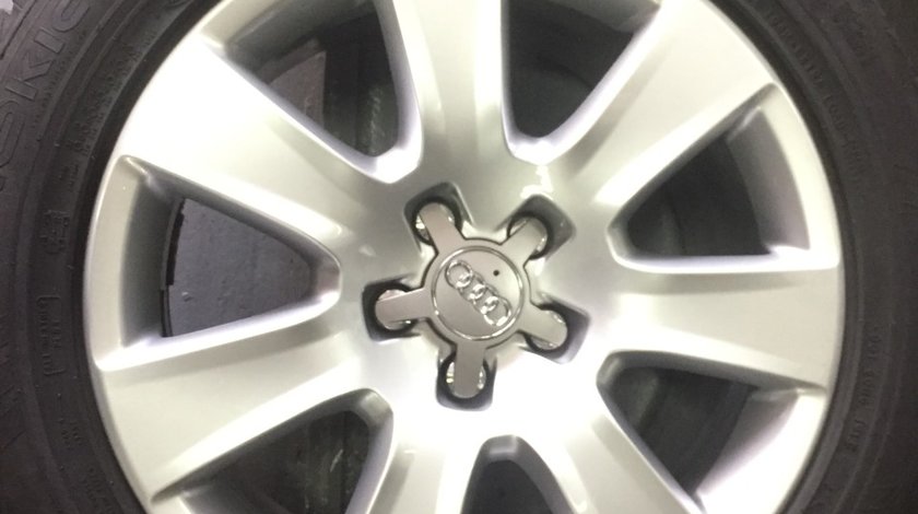 Jante Audi A8 4H R18 originale anvelope iarna 235/55R18 Nokian 8mm