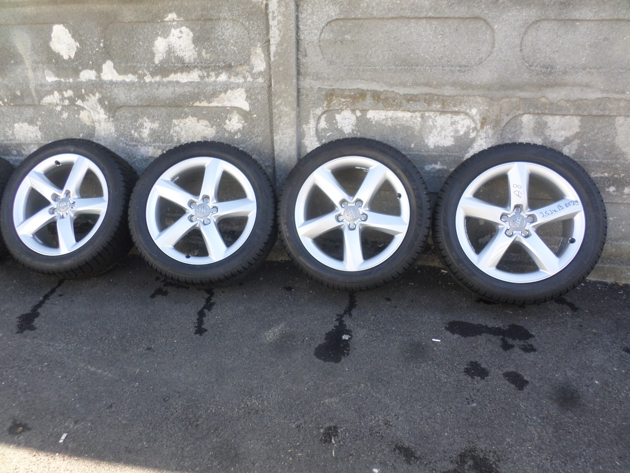 Jante Audi A8 S8 Iarna 235 50 19 Dunlop 