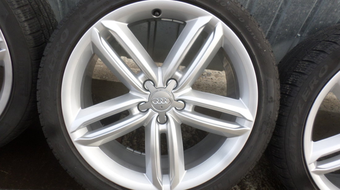 Jante Audi originale A6 4G C7 Allroad 255 40 20 iarna Pirelli