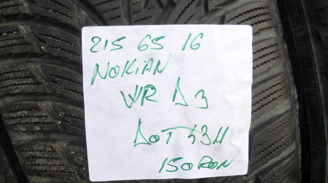 Jante Audi Q3 Tiguan Iarna 215 65 16 Nokian WR D3