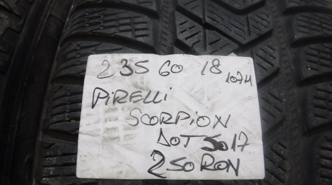 Jante Audi Q5 Iarna 235 60 18 107H  Pirelli Scorpion