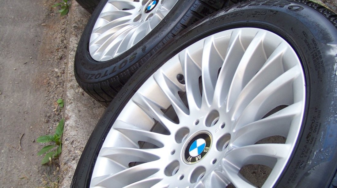 Jante bmw 17 concave cu anvelope iarna seria F30 F32 F10 X1 X3 Z4