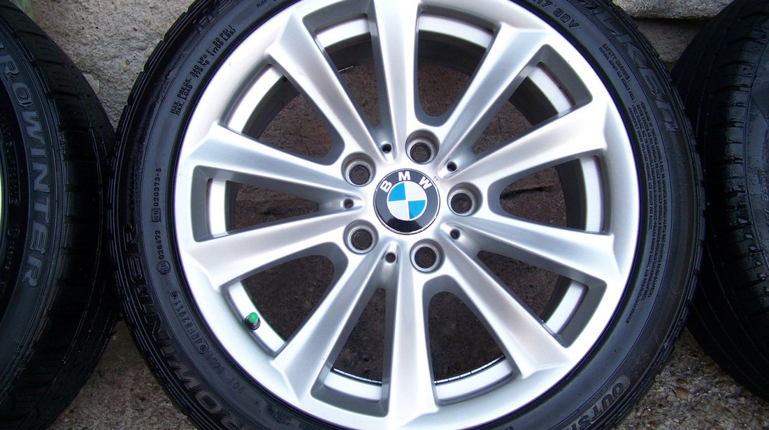 Jante bmw 17 cu anvelope F10 G30 GT F30 F32 F01 F12 F06 X1 X3 E39 E46 E90 E92 E60