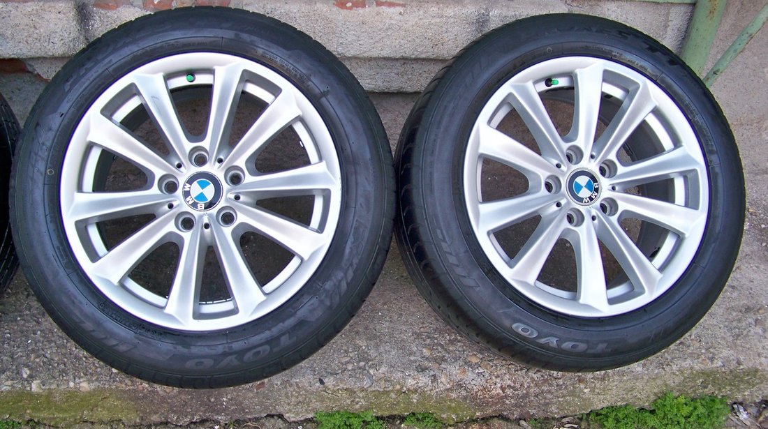 Jante bmw 17 cu anvelope vara F10 F11 GT F30 F32 F01 F06 X1 X3 E46 E90 E39