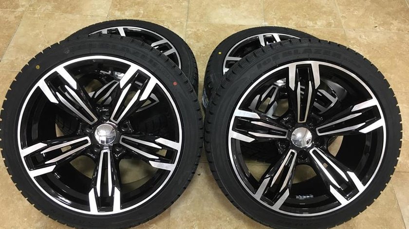 Jante BMW 18 R18 cu anvelope iarna 245-40-18 BMW E60 E61 F30 F31 F32