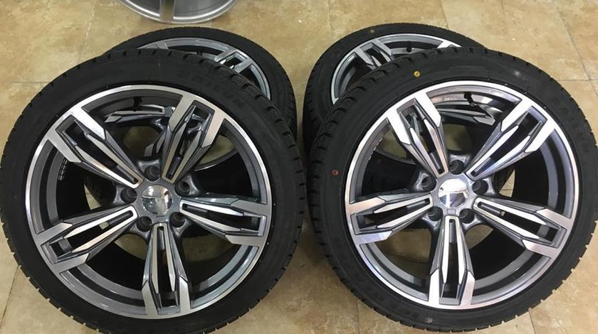 Jante BMW 18 R18 cu anvelope iarna 245-40-18 BMW E60 E61 F30 F31