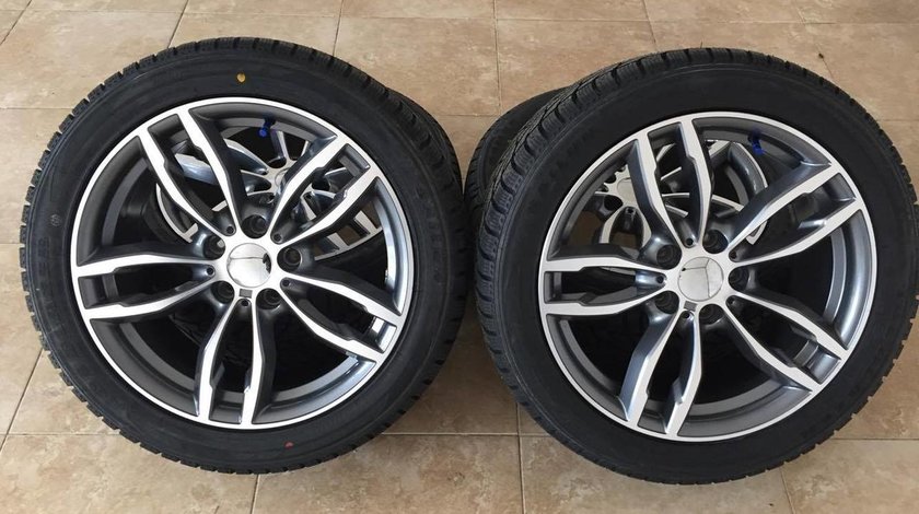 Jante BMW 18 R18 Cu Anvelope iarna BMW F10 F11 E60 E61 seria5 seria6