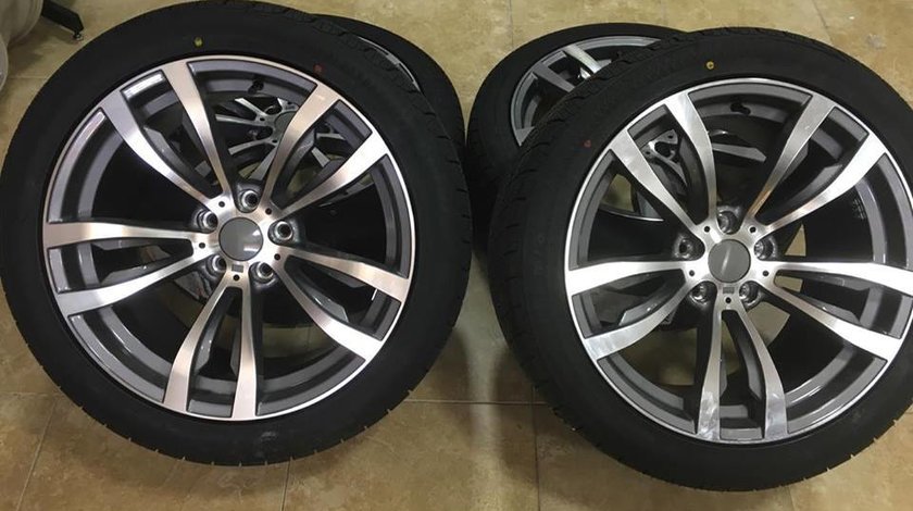 Jante bmw 20 R20i X5 X6 cu anvelope noi iarna gripmax E70 E71 F15 F16