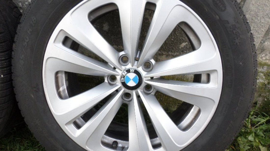 Jante BMW  F 01  cu anvelope 245 50 18 Iarna Michelin