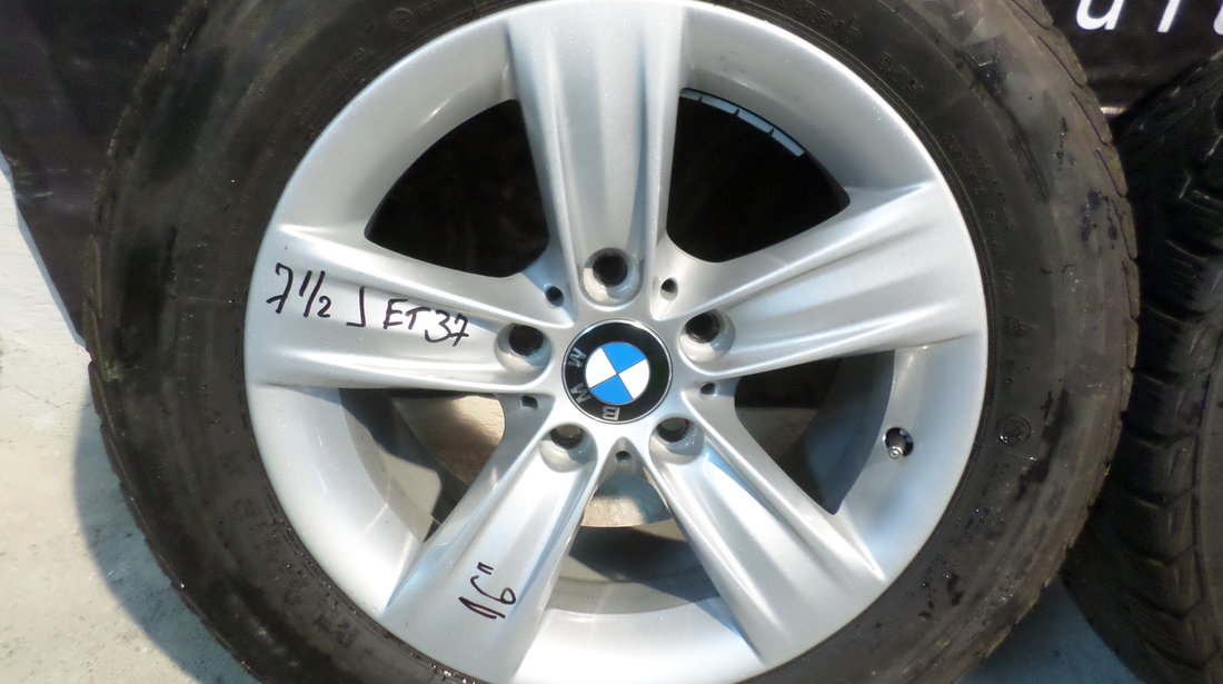 Jante Bmw F30 , F31 pe 16 '' cu anvelope de iarna 225 55 16 Bridgestone