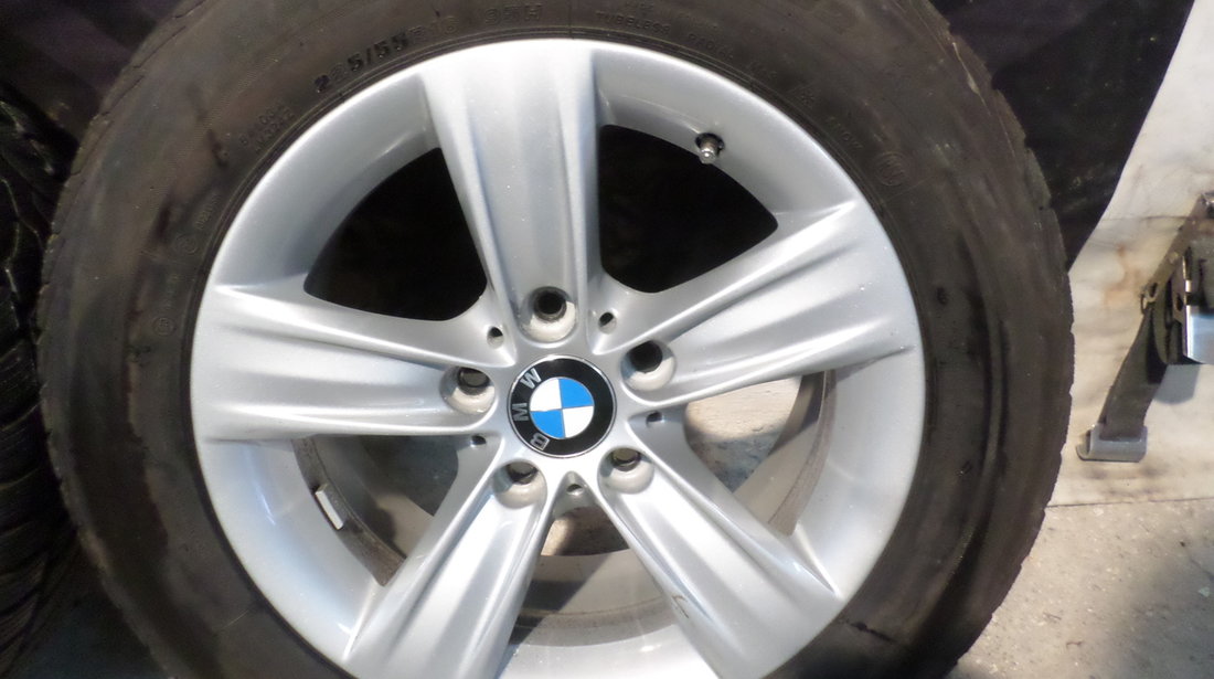 Jante Bmw F30 , F31 pe 16 '' cu anvelope de iarna 225 55 16 Bridgestone