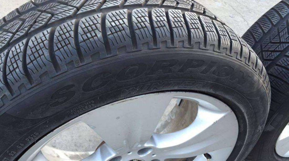 jante  bmw orginale R19  x5 x6 cu anvelope de iarna pirelli dot 2012