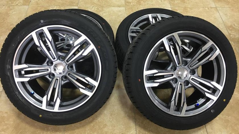 Jante BMW R17 Model M6 Anvelope Vara Noi BMW seria3-5 E60 F30 F31 F32 X1