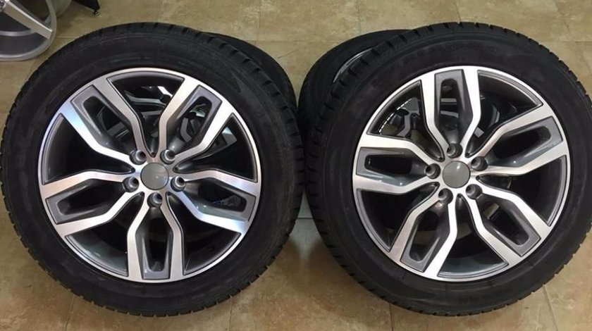 Jante Bmw R19 cu anvelope iarna 255-50-19 X5 X6 E53 E70 F15 E71 F16