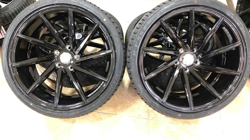 Jante Bmw R20 Model VOSSEN black Anvelope vara 245-275 BMW F10 F01 F12