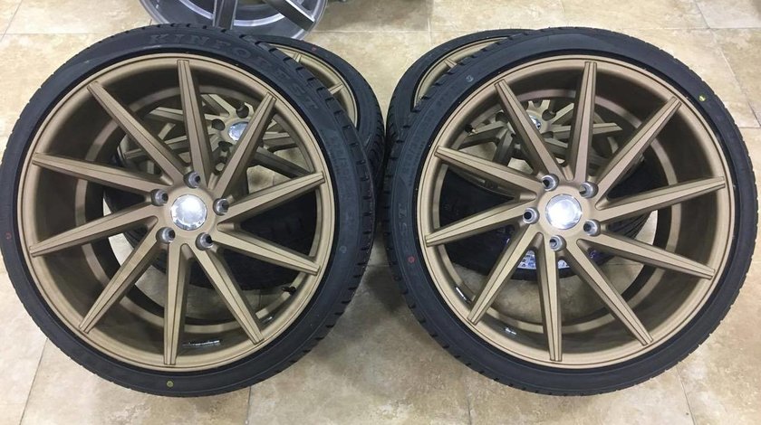 Jante Bmw R20 Model VOSSEN GOLD Anvelope vara noi F10 F11 F12 F01