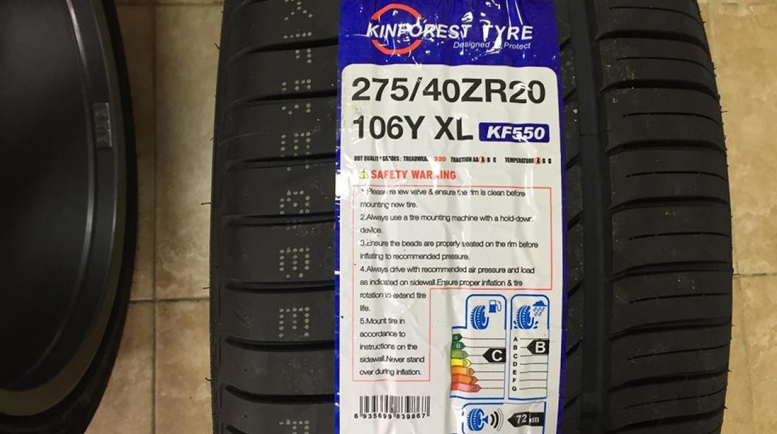 Jante bmw R20 noi x5 x6 cu anvelope noi gripmax 315-35-20--275-40-20