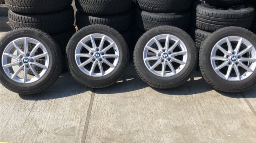 Jante Bmw seria 2 F45 , originale, cu anvelope iarna Continental 7mm