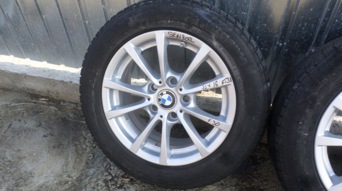 Jante BMW Seria 3 f30 f31 205 60 16 iarna Goodyear +Senzori