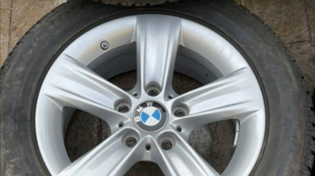 Jante Bmw Seria 3 F30 F31, Originale, Anvelope Iarna Dunlop 6mm, Senzori Presiune