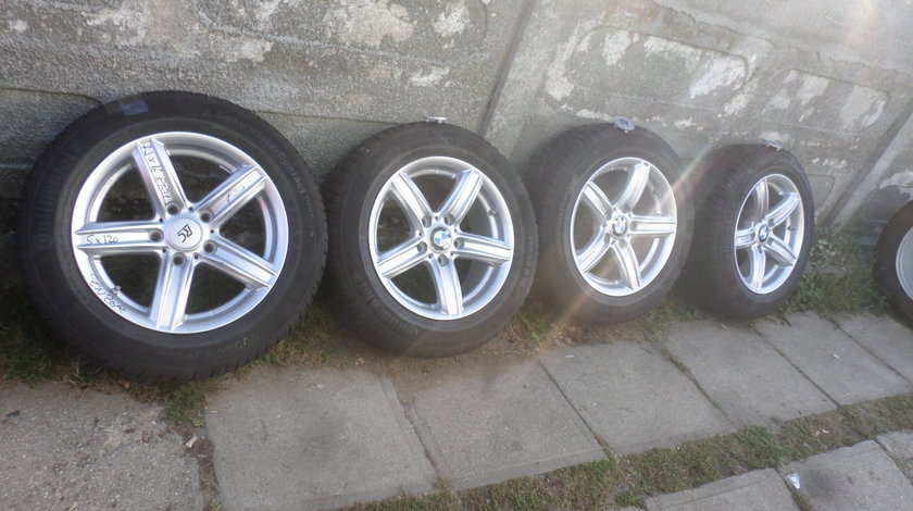 Jante BMW Seria 3 f30 Iarna 205 60 16 Contiental RFT senzori