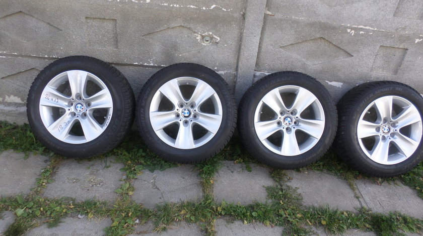 Jante BMW Seria 5 F10 F11 Iarna 225 55 17 Dunlop SENZORI PRESIUNE