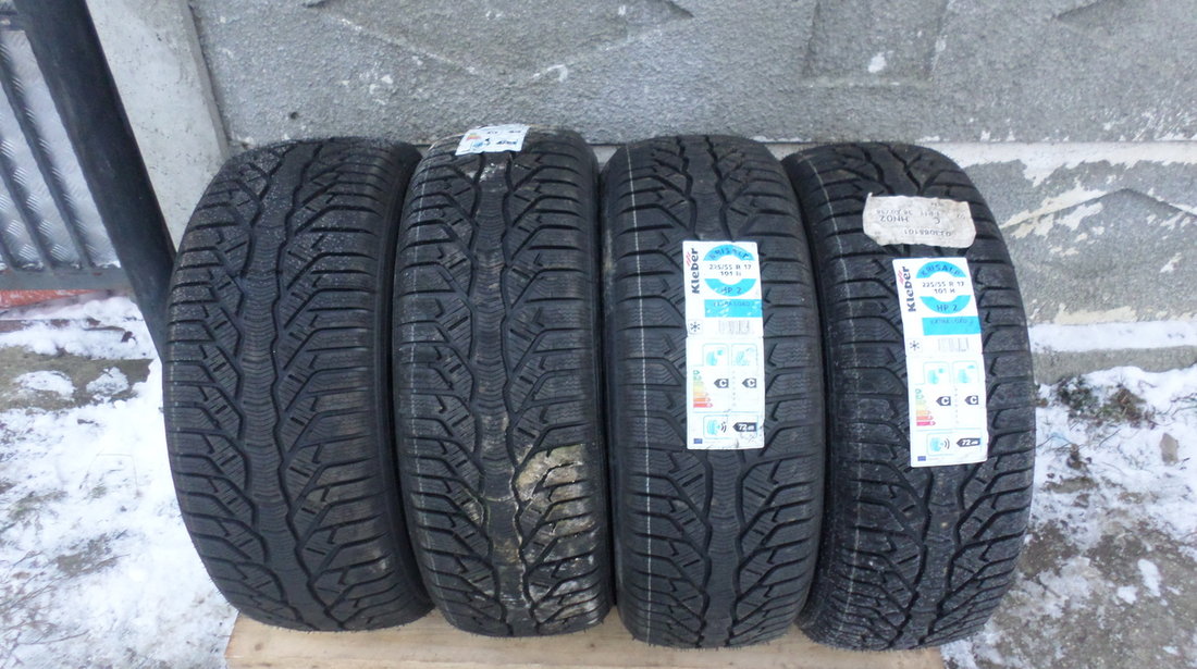 Jante BMW Seria 5 F10 F11 Iarna 225 55 17 Kleber Noi