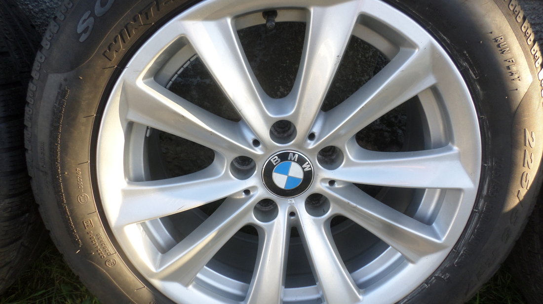 Jante BMW Seria 5 F10 F11 Iarna 225 55 17 Pirelli