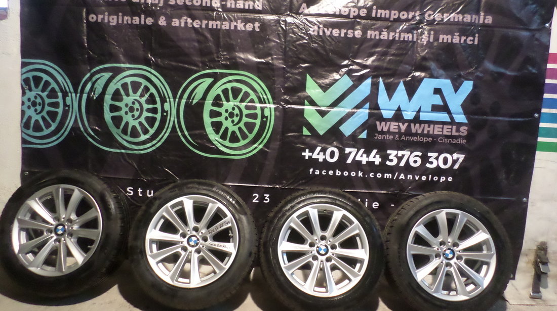 Jante BMW Seria 5 F10 F11 iarna 225 55 17 Pirelli