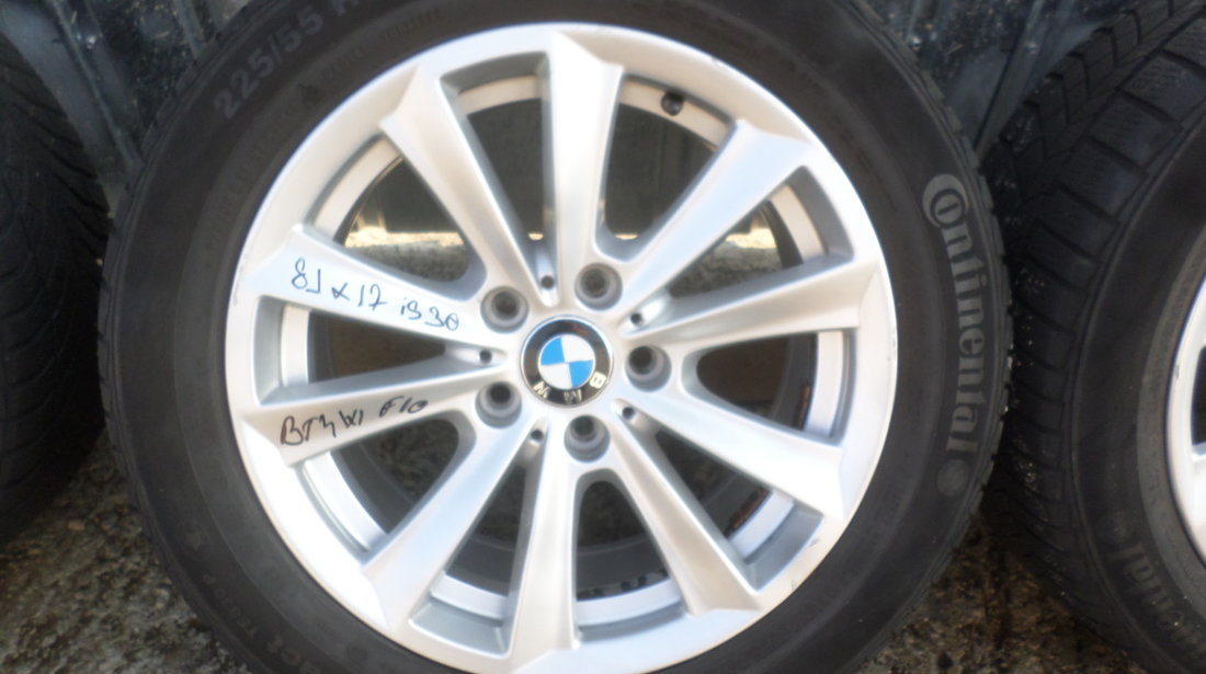 Jante BMW Seria 5 F10 F11 Iarna 225 55 17 Continental