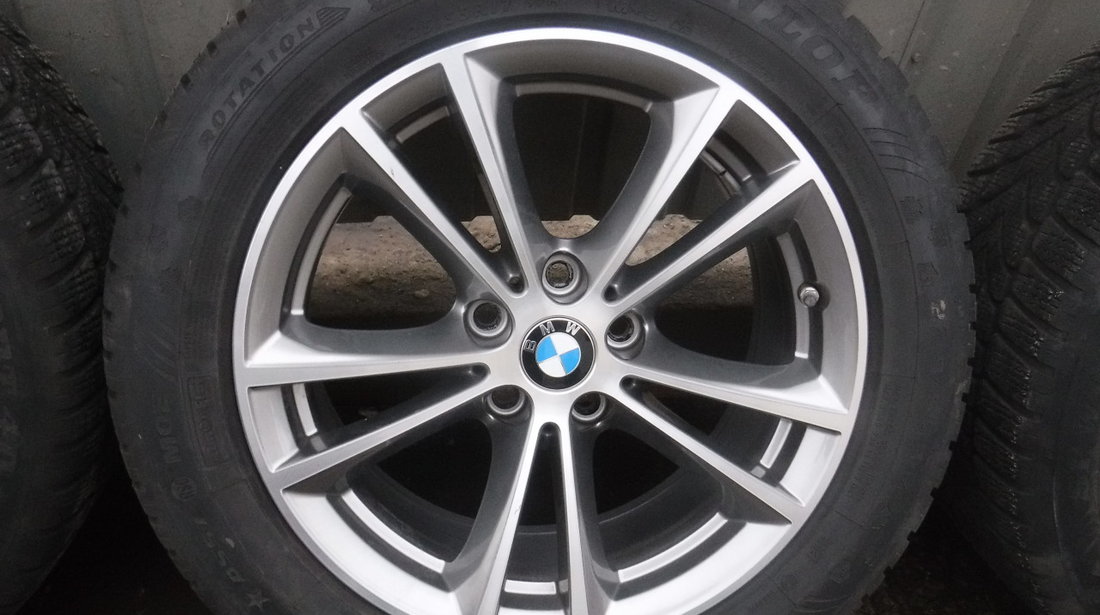 Jante BMW Seria 5 G30 G31 Bicolor  225 55 17 Iarna Dunlop + SENZORI