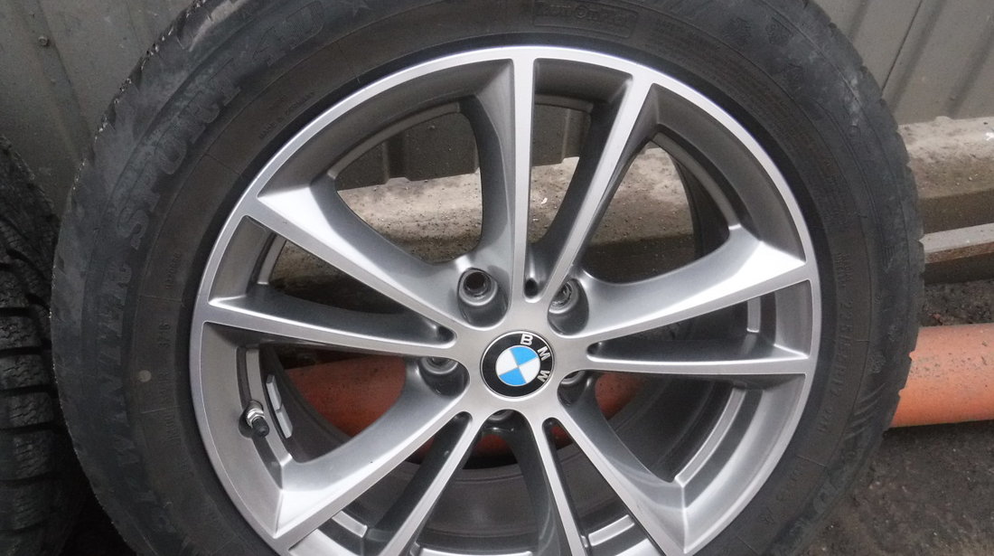 Jante BMW Seria 5 G30 G31 Bicolor  225 55 17 Iarna Dunlop + SENZORI