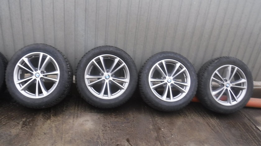 Jante BMW Seria 5 G30 G31 Bicolor 225 55 17 Iarna Dunlop + SENZORI