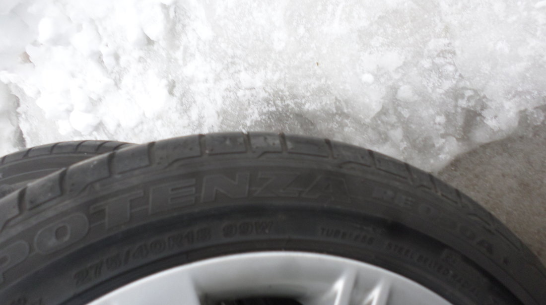 Jante BMW Seria 6 BMW Seria 5 Vara 275 40 18 Bridgestone 245 45 18