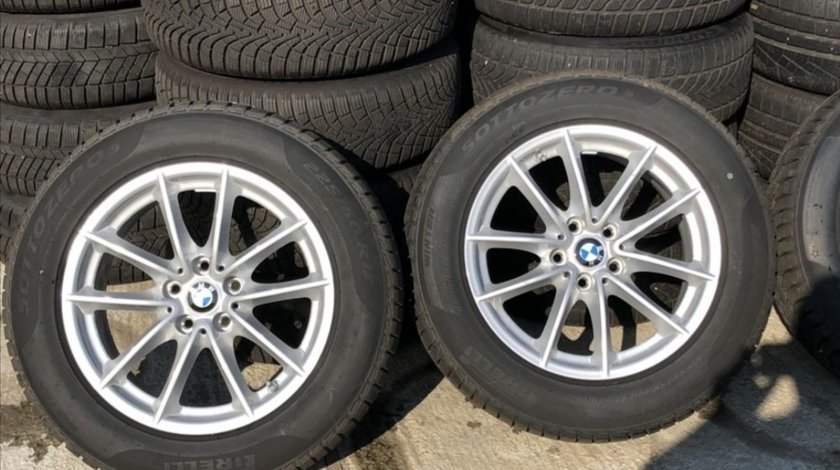Jante Bmw seria 7, 6 , 5 cu anvelope Pirelli iarna 8 mm
