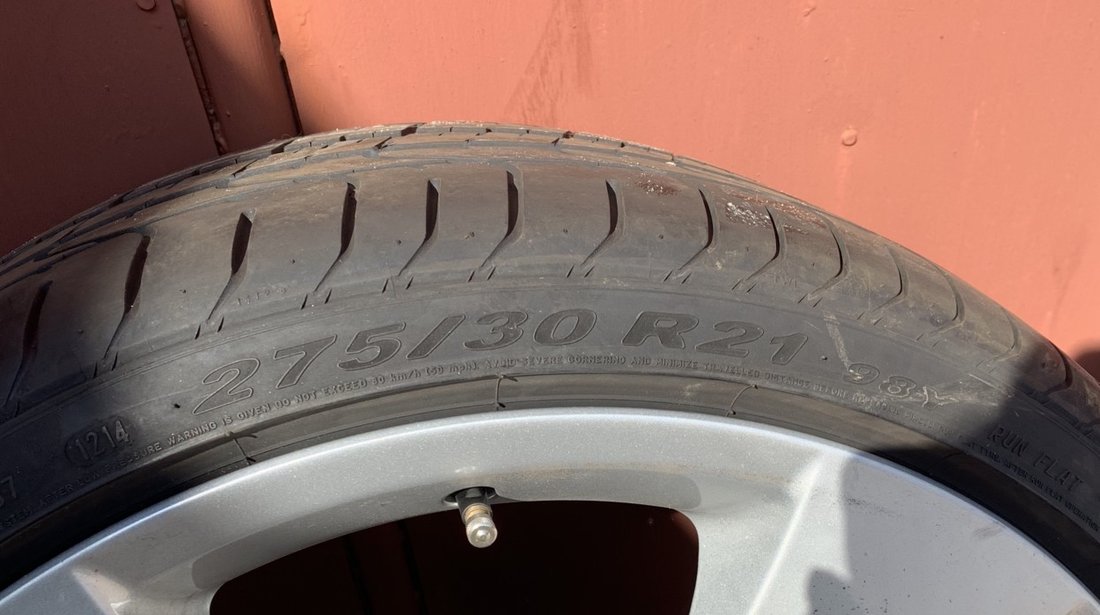 Jante BMW seria7 originale cu anvelope Pirelli PZero