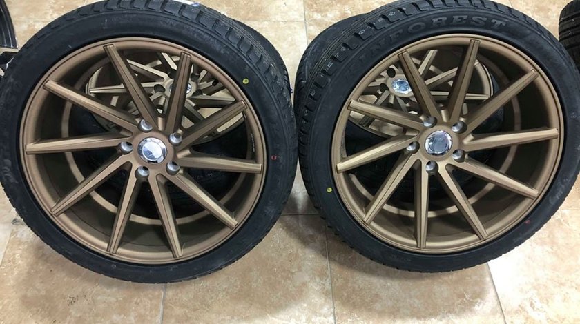 Jante BMW Vossen 19 R19 GOLD anvelope vara 245-275 BMW F10 F30 F01 E60