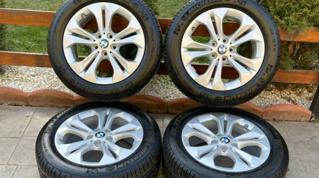 Jante BMW X1, X2, Originale, 17”, Anvelope Runflat Michelin 7mm
