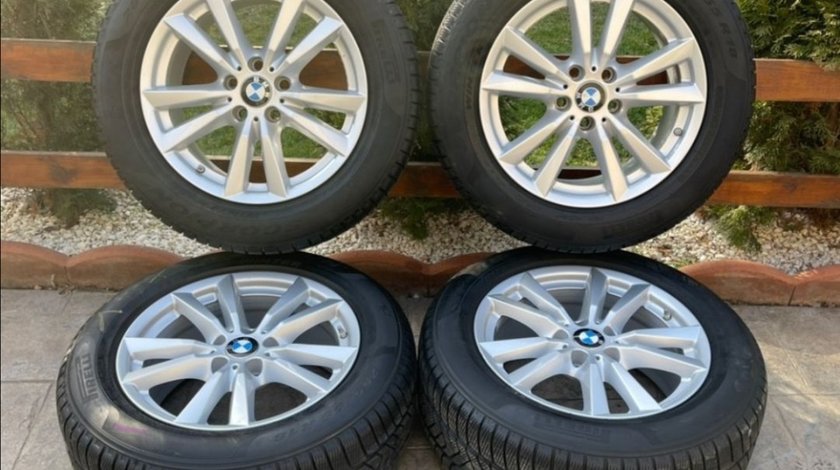 Jante BMW X5, 18”, Originale, Anvelope Iarna Pirelli 7mm