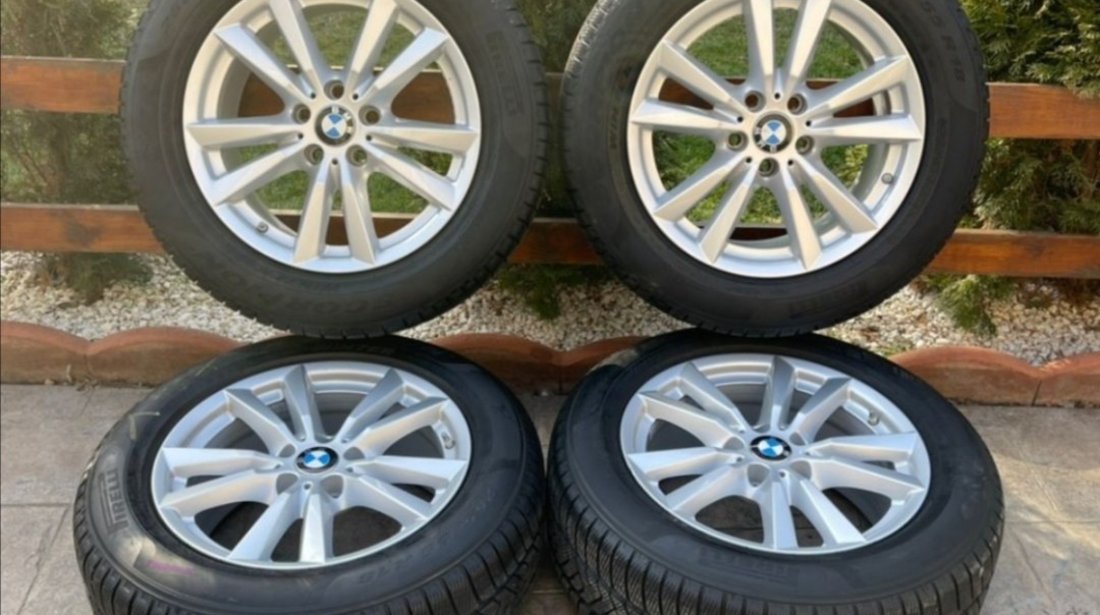 Jante BMW X5, 18”, Originale, Anvelope Iarna Pirelli 7mm